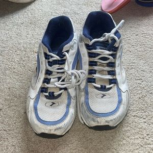 vintage brooks, worn